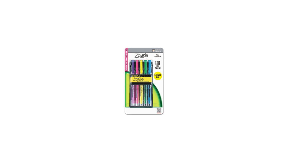 United Stationers Hilighter Zazzle Ast St5 ZEB74005, Unit ST