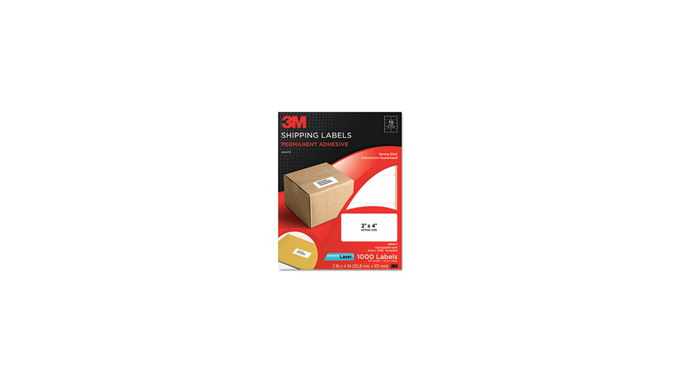 United Stationers Label 1/2x13/4 Addr Wht MMM3200R, Unit PK