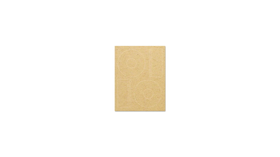 United Stationers Labelcd/dvd25/pkwht REBLBCDW2CS25, Unit PK