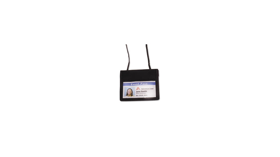 United Stationers Lanyards Id Nck Horz12 Bk Pk12 AVT75452, Unit PK