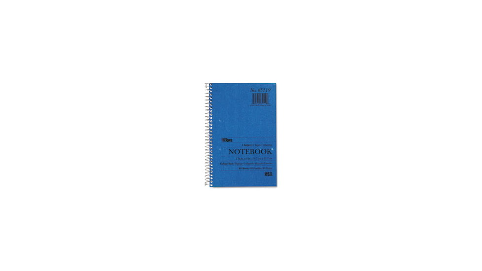 United Stationers Notebook7.75x580shtn TOP65119, Unit EA
