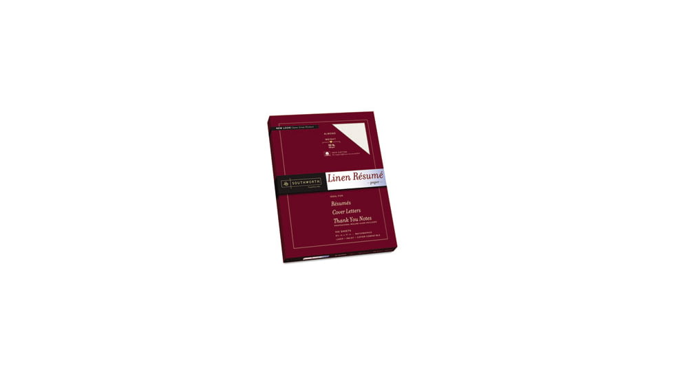 United Stationers Paper Resumelinen 32lb Be SOURD18BCFLN, Unit EA