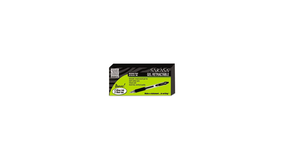 United Stationers Pen Rball Rt Sarasa Md Be Dz12 ZEB46820, Unit DZN