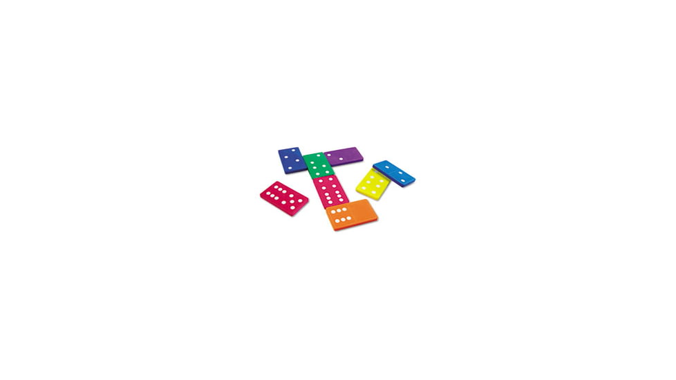 United Stationers Set Jmb Foam Dominoes K LRNLER6380, Unit ST
