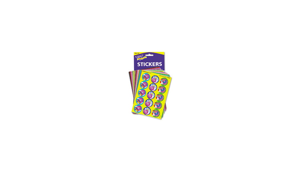 United Stationers Stickers Smiley Stars 432 TEPT83904, Unit PK