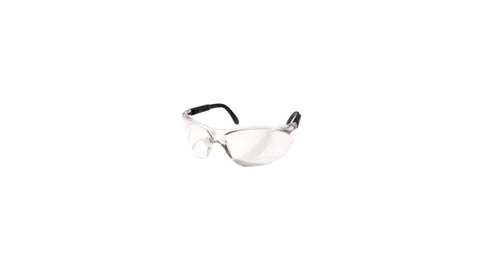 US Safety Eyewear Blk W/CLR Antifog Lens 93206