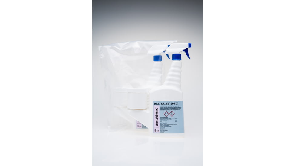 Veltek Decon Quat 200c Mix 16oz Cs12 DQ200C06-16Z01, Unit CS