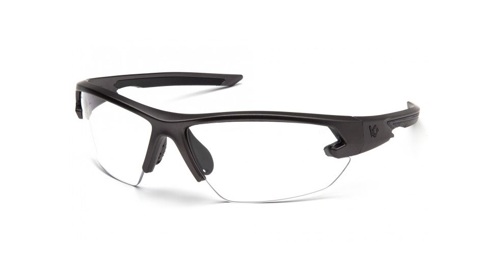 Venture Gear Tactical Semtex 2.0 Safety Glasses w/Clear Anti-Fog Lens, Gun Metal, Universal VGSGM1410T