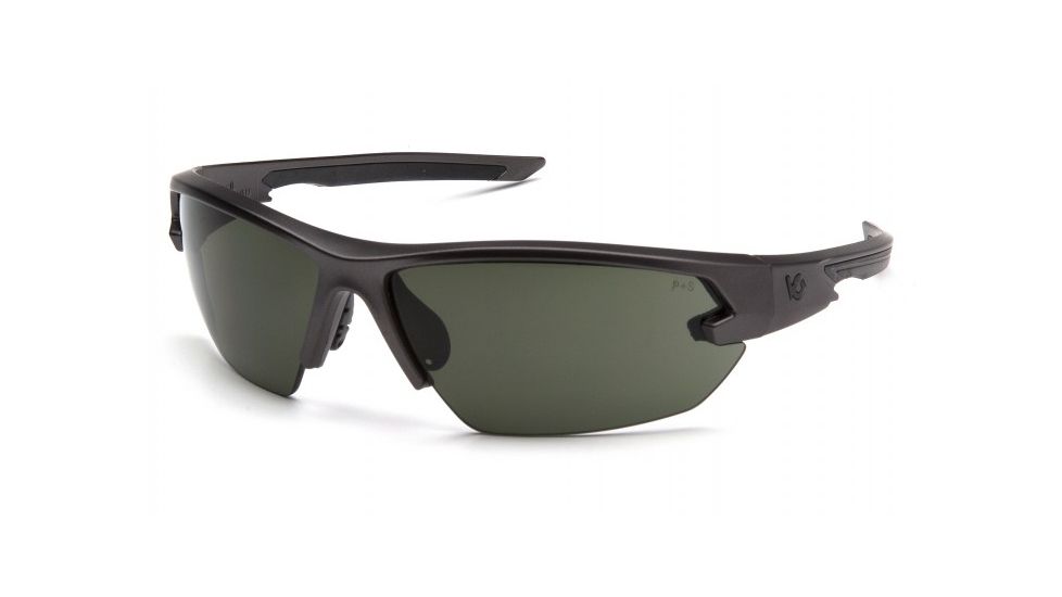 Venture Gear Tactical Semtex 2.0 Safety Glasses w/Forest Gray Anti-Fog Lens, Gun Metal, Universal VGSGM1422T