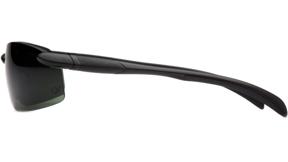 Venture Gear Waverton Safety Glasses w/Forest Gray Lens, Black, VGSB1126DB
