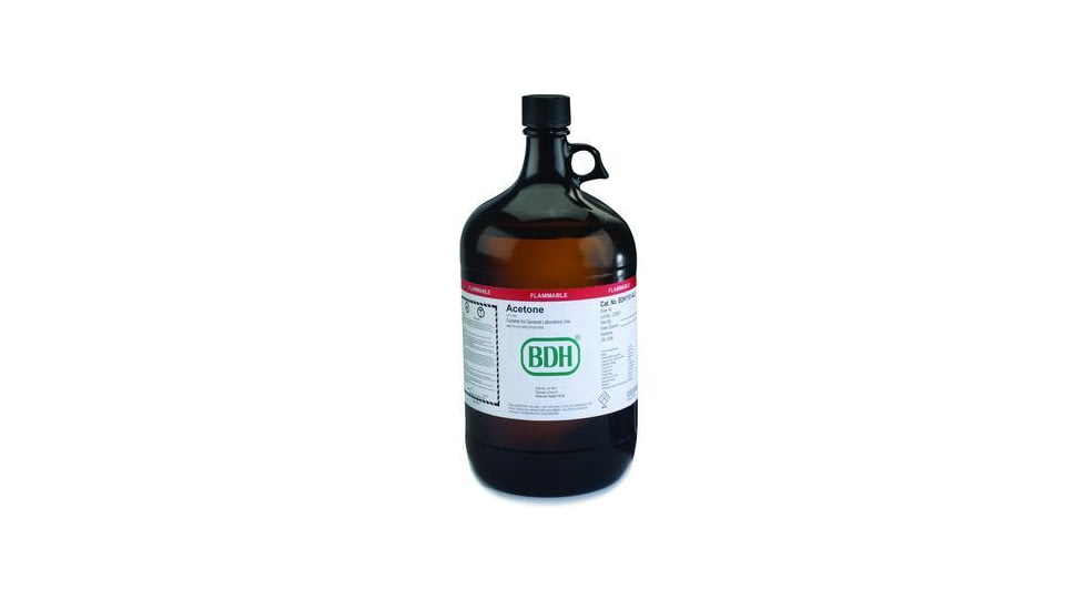 VWR Bdh Acetone 4l Glass PL010ZA-4, Unit EA