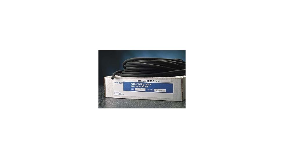 VWR Black Vacuum Rubber Tubing 9771 50'' Coil Length
