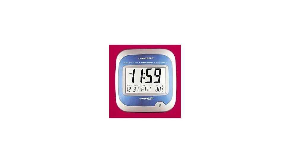 VWR Calendar/Thermometer Wall Clock 1072