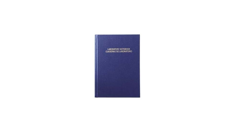 VWR English/Spanish Good Laboratory Practice Notebooks 818-0093 Grid Format A4