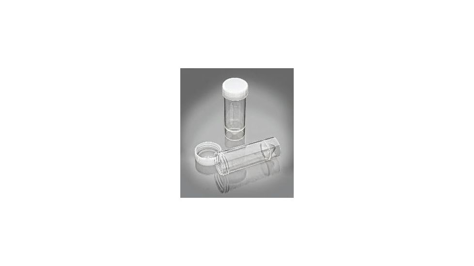 VWR Freestanding Specimen and Centrifuge Tubes with Plug Seal Caps 3096-870-306 Nonsterile
