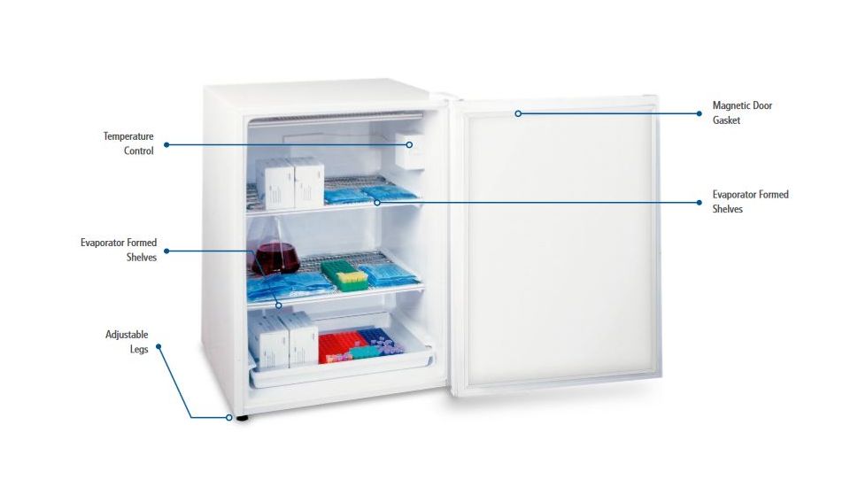VWR General Purpose Undercounter Freezer, 5 CF, Manual Defrost, No Lock 97014-903-EA