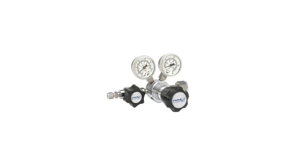 VWR High-Purity Single-Stage Gas Regulators, Stainless Steel 3001162