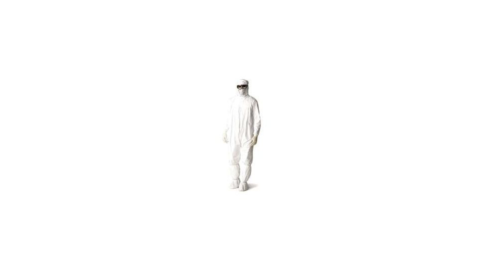 VWR Hooded Coveralls Made With Dupont Tyvek Isoclean Material, Case of 25, IC180SWHXLVD