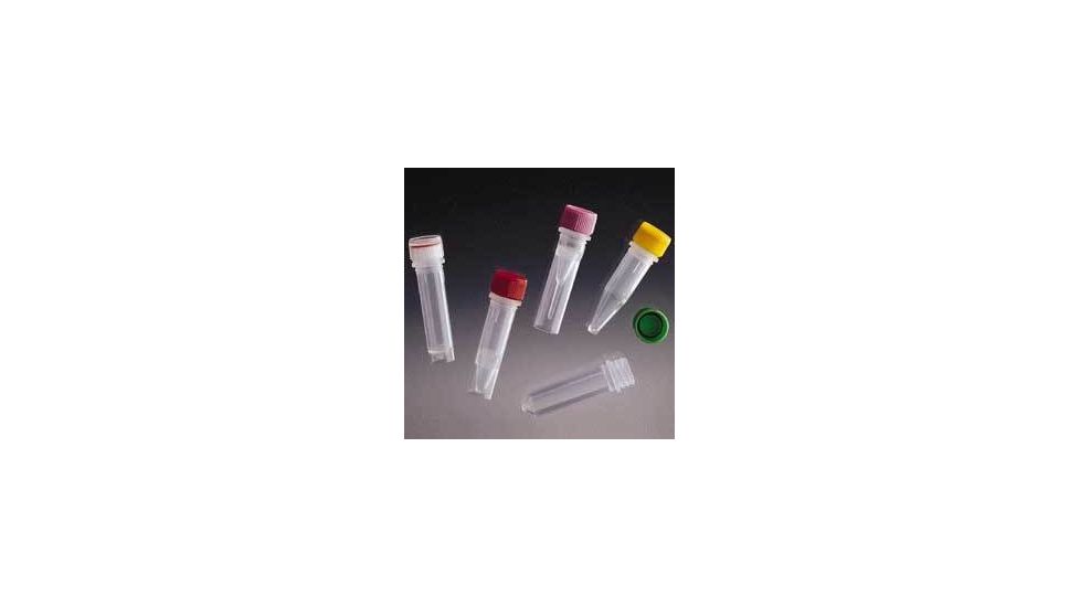 VWR Screw-Cap Microcentrifuge Tubes 3605-843-300 Color-Coded Inserts