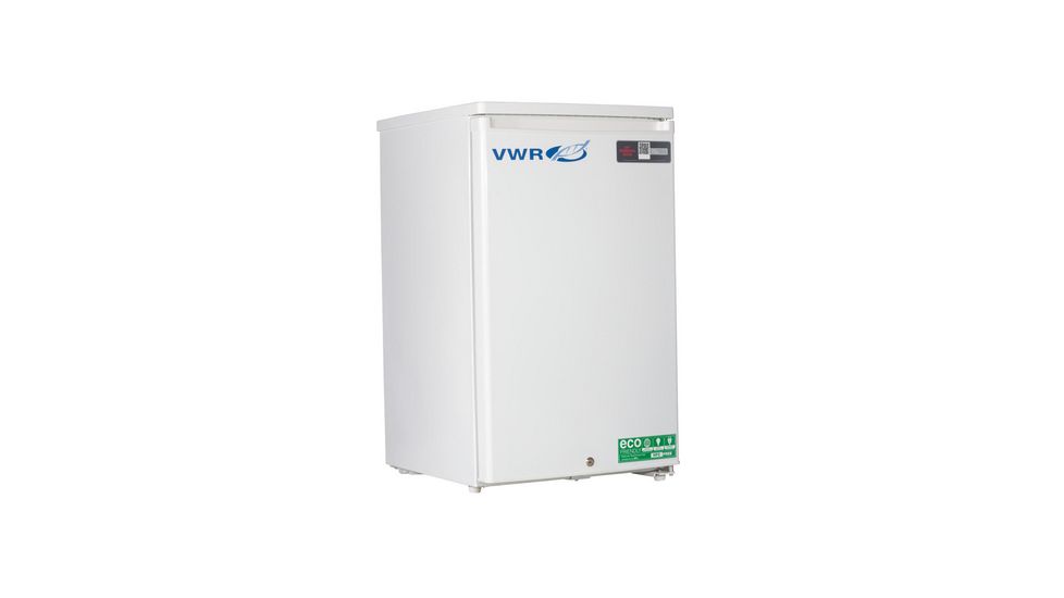 VWR Standard Series Free Standing Undercounter Refrigerator and Freezer, 4 cu. ft., Manual, -15 to -25C, 2 Shelves 10819-894-EA