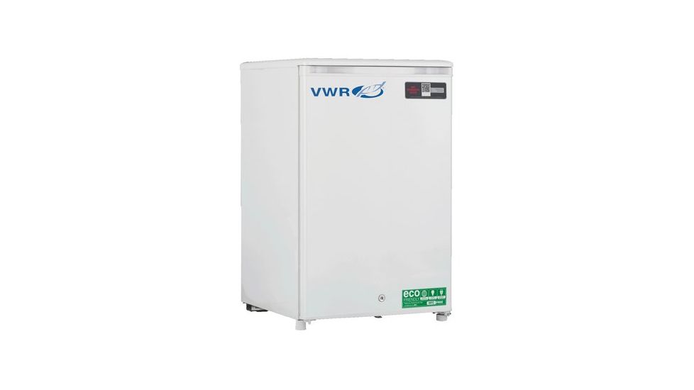 VWR Standard Series Free Standing Undercounter Refrigerator and Freezer, 4 cu. ft., Manual, -15 to -25C, 2 Shelves 10819-894-EA