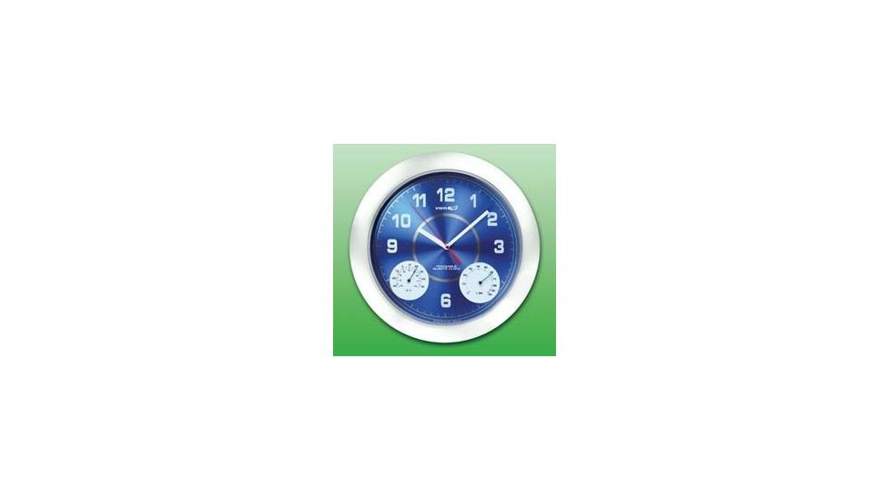 VWR Thermometer/Humidity Wall Clock 1071