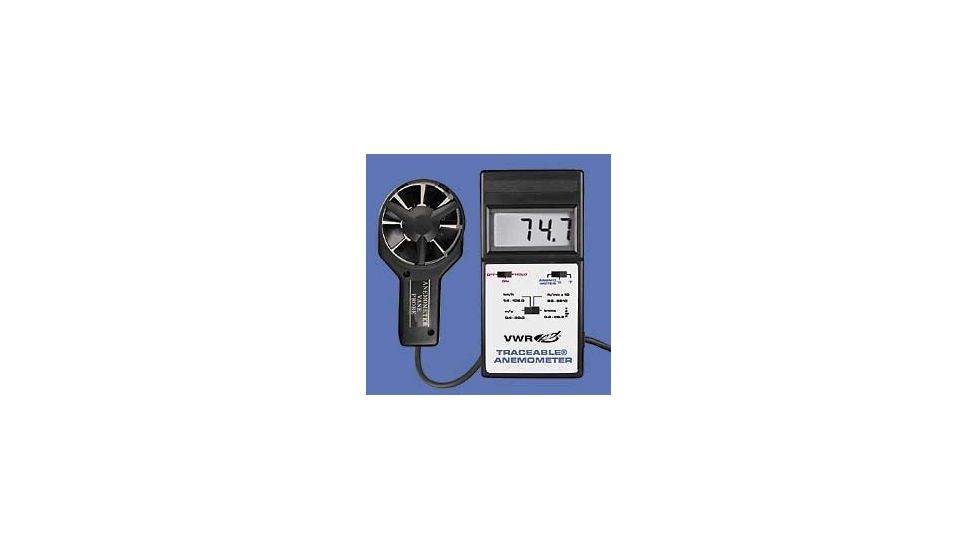 VWR Traceable Digital Anemometer with Thermometer 8968
