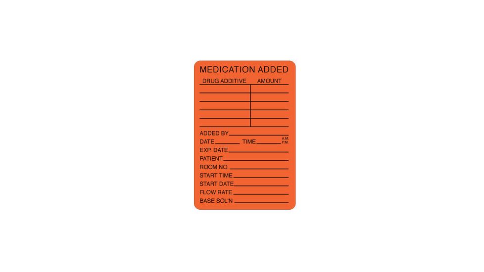 VWR Vwr Label Medication Add 2x3 VWR-L14-C, Unit CS