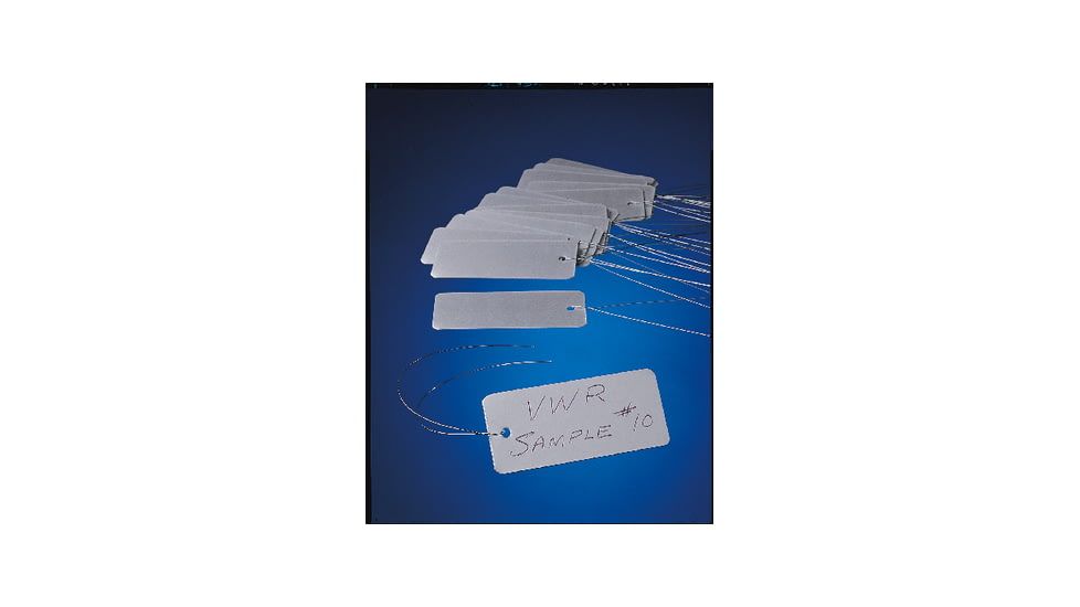 VWR Vwr Tags Alum Write-on Pk48 3070, Unit EA