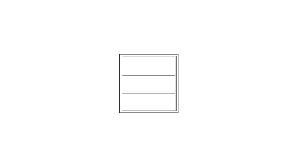 Vwr Wall Unit Sld 36X30X12 3/4 CFW11M3036