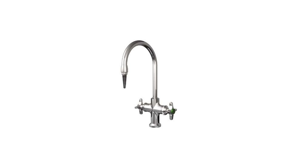 Watersaver Faucet Deck Mnt Mixing 12'' Swing Gn L412-12