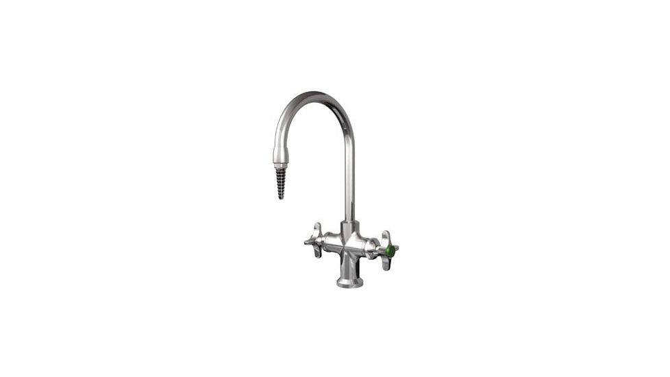 Watersaver Faucet Deck Mnt Mixing 8'' Swing Gn L412-8