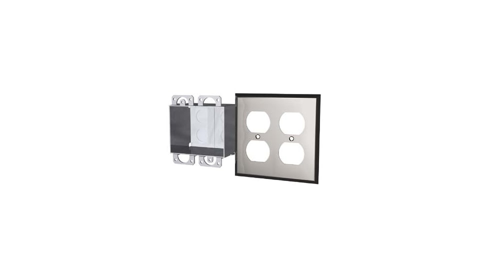 Watersaver Faucet Double Gang Flush Mount 20AMP E2533GF-SA