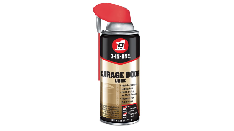 WD-40 Wd40 3 In 1 Dry Garage Door Lube Spray, 11oz, 100581
