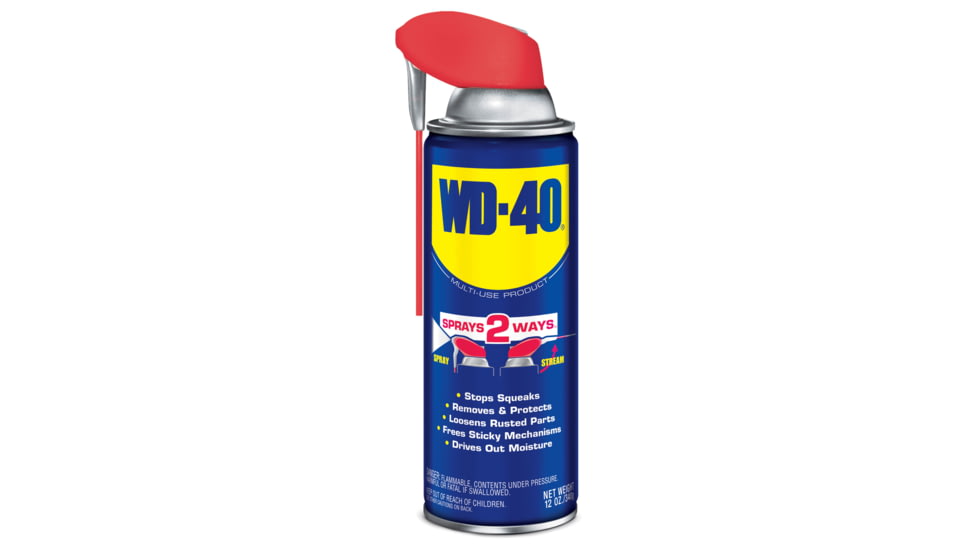 WD-40 Wd40 Company Multi Use Lubricant Penetrant Smart Straw Spray, 12oz, 490057