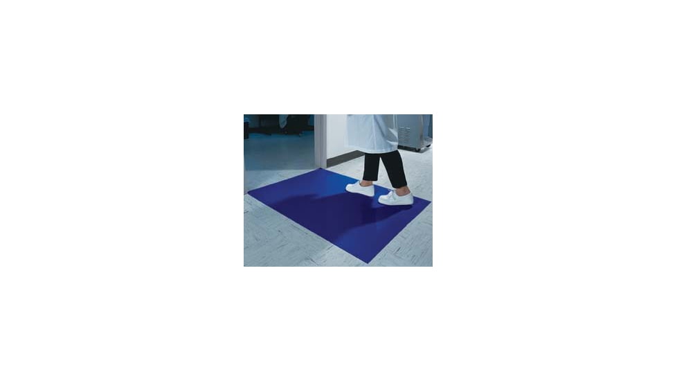 Wearwell Mat Cleanroom 36X45IN Blue CS4 71541171957