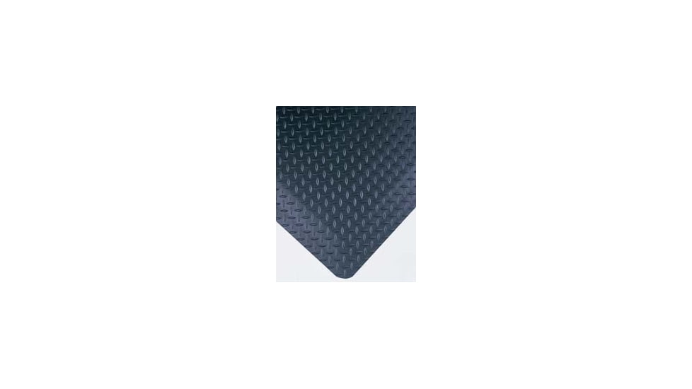 Wearwell Mat DIAM-PLATE 2X3 Ft BLK/YEL 71541120079