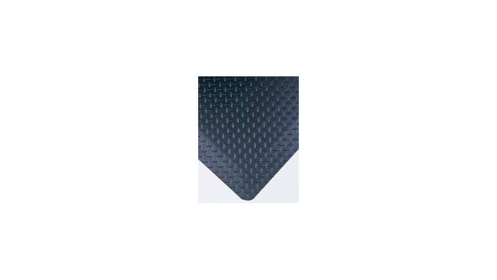 Wearwell Mat ULT-SOFT DIAM-PL 2X3FT Blk 71541126127