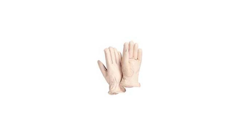Wells Lamont Glove Leather Large White PK12 Y0153L