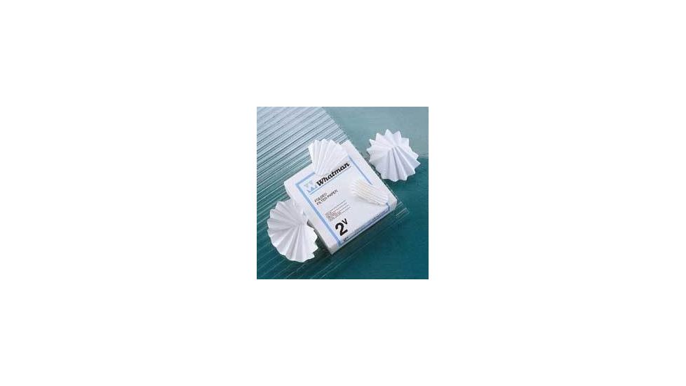 Whatman Grade No. 2V Folded Filter Paper, Whatman 1202-125