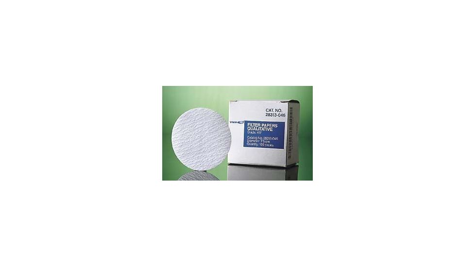 Whatman Grade 417 Filter Paper, Qualitative, Crepe 28313-046