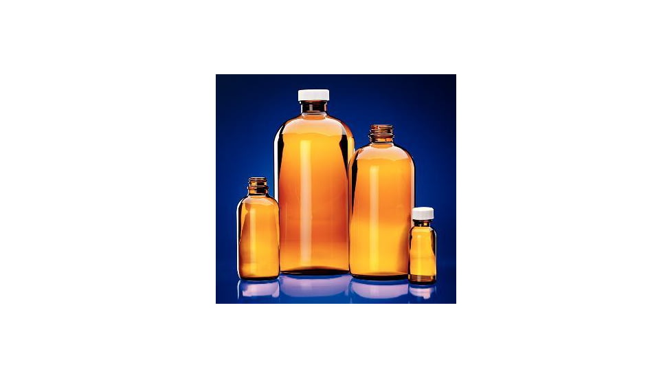 Wheaton Bottle Br W/BLK Cls CS12 16OZ W216852