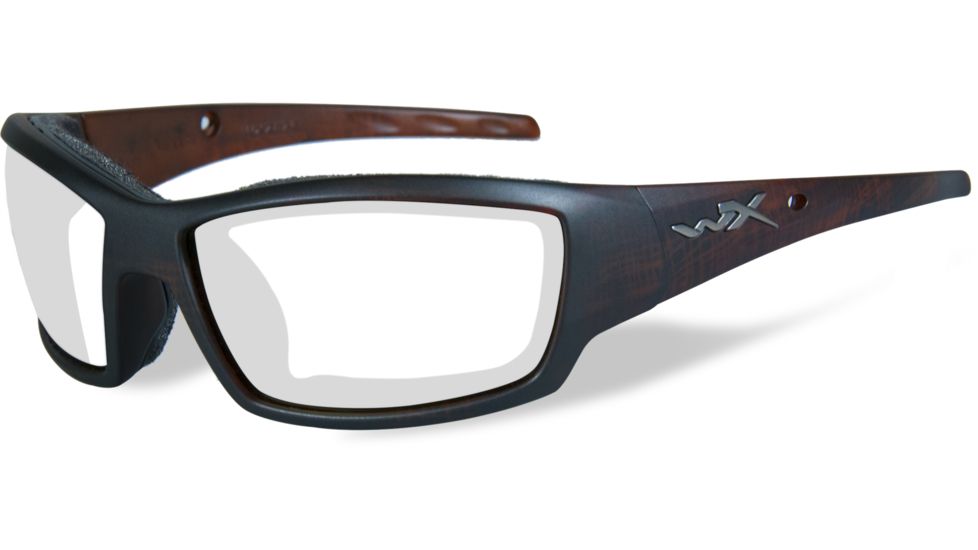 Wiley X Climate Control Series Tide Sunglasses,Matte Hickory Brown Frame,No Lens CCTID04F