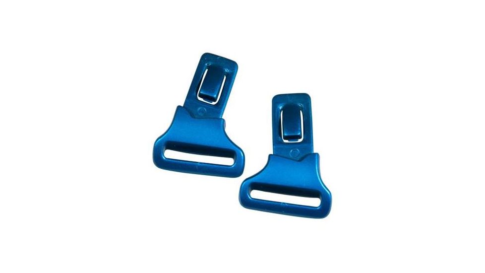 Wiley X Gamer Replacement Clips,Gloss Black/Metallic Blue YFGAM02C