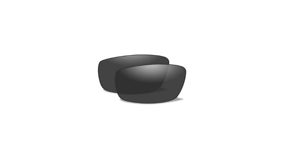Wiley X Rebel Replacement Lens,Smoke Grey ACREBS