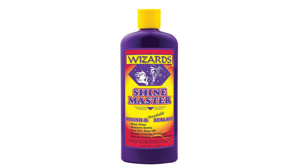 Wizards Shine Master Polish And Sealant, 16oz, 11033