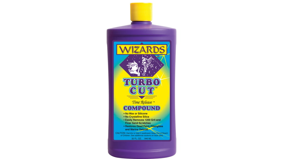 Wizards Turbo Cut Compound, 32oz, 11044