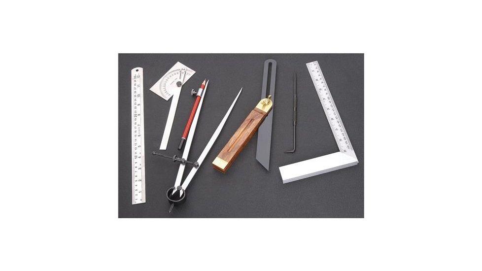 Shop Fox 7 pc. Woodworking Measuring Kit D4091