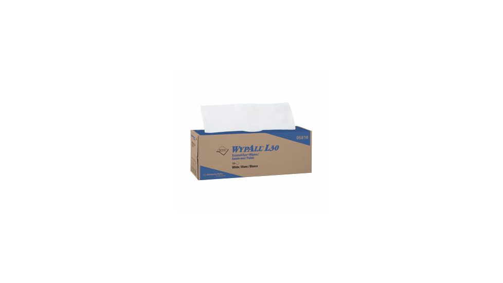 Wypall L30 Wipers, Small Roll, White, 11.0in. x 10.4in. 5843