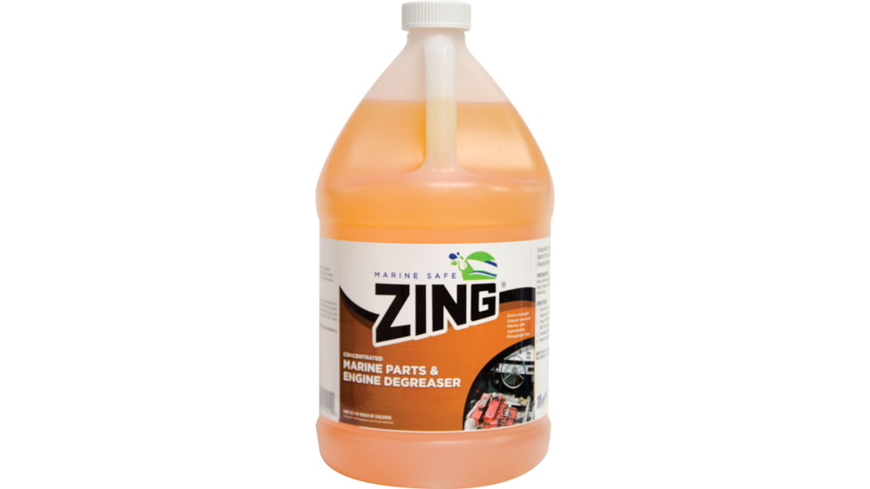 ZING 10500 Marine Safe Concentrated Marine Parts And Engine Degreaser, 1 Gallon, 10501